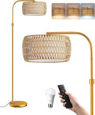EDISHINE Arc Floor Lamp, Boho
