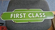 Vintage Enamelled Railway Sign