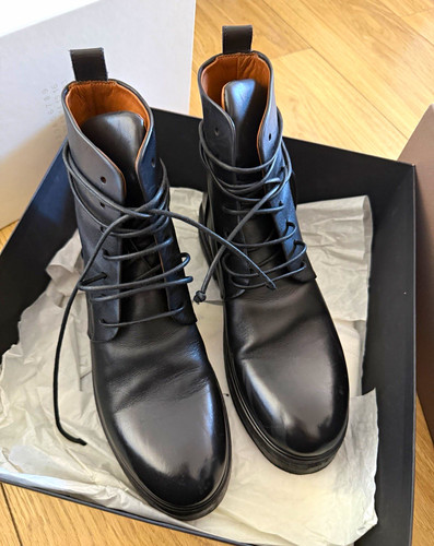 Marsell black leather - black,