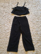 H&M Black two piece Age 9-10