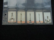 ONE PAGE CIGARETTE CARDS GODFREY PHILLIPS STATUES AND MONUMENTS