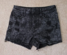 Denim mini shorts SO repreve