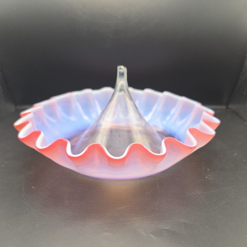 Antique cranberry opalescent - cranberry,