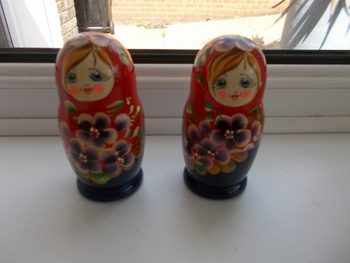 Set 5 hand painted - set,