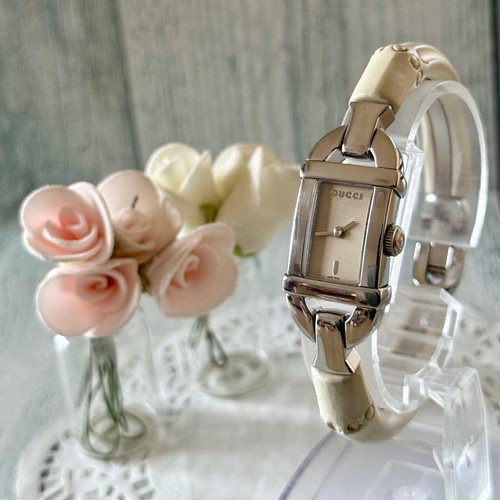 Gucci watch 6800l bamboo motif - watch,