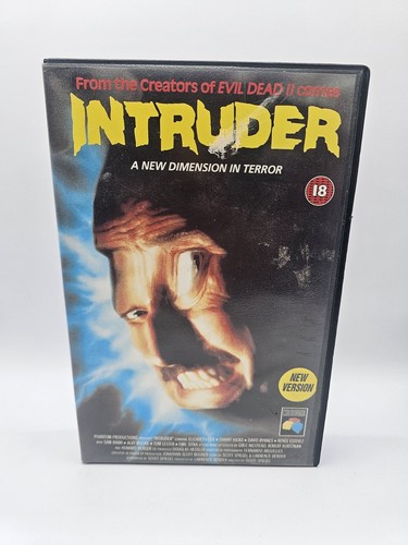 Intruder vhs rental big - vhs,