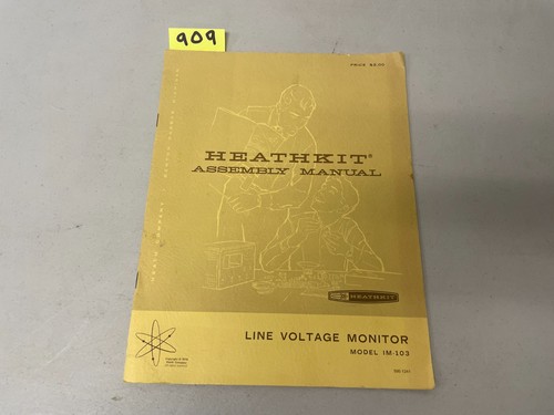Vintage heathkit 103 vacuum - vintage, im-103