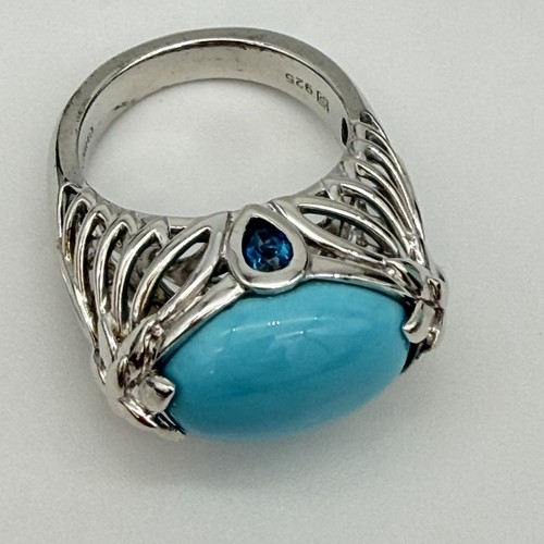 Vtg michelle albala turquoise - michelle,