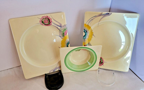 Clarice cliff viscaria - clarice, plates