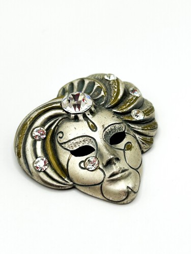 Vintage italian venetian mask - vintage,