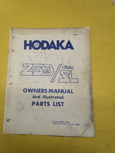 Hodaka 250 owners - sl,
