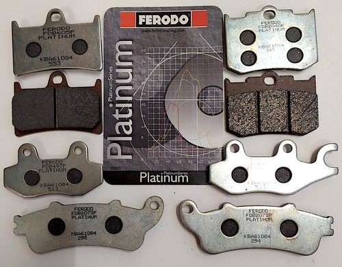 Ferodo platinum brake pads - platinum,