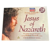 Franco Zeffirelli's 'Jesus Of Nazareth' Box Set (VHS) Video Set WHSmith 1992