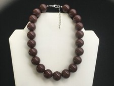 Chunky Chocolate Brown Beads