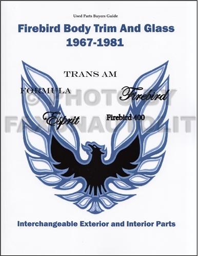 Trans firebird body parts - trans,