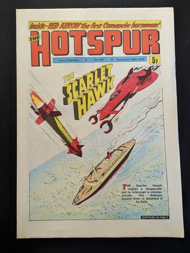 Hotspur comic 841 november - hotspur,