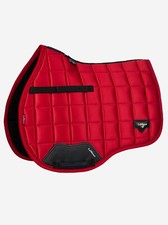 LeMieux Loire Classic GP Saddlepad Square - Chilli Red Equestrian Soft Bamboo