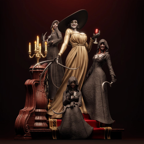 Lady dimitrescu resident evil - lady,
