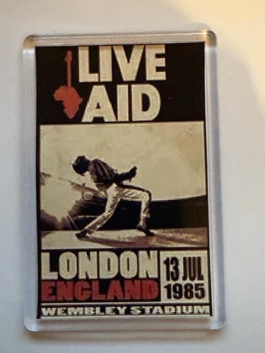 Live aid poster - live, poster,