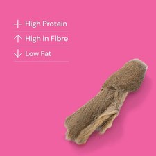 Hairy Venison Skin "Deer Skin"(250g) 100% Natural Dental Treat for Dogs