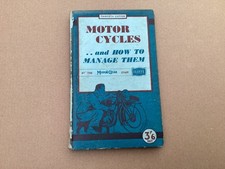Vintage Motor Cycles & How to