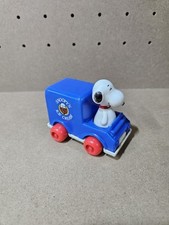 Inter-Trad-Tec Peanuts SNOOPY - Ice Cream Truck - Rare Car Van Toy VTG 1950