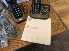 BT XD56 Cordless Phone Nuisance Call Blocker, Quad Handset