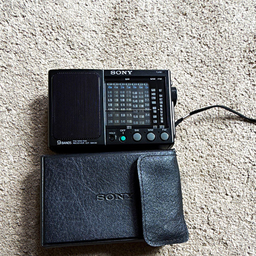 Sony icf sw20 band - 9-band, am/fm/sw