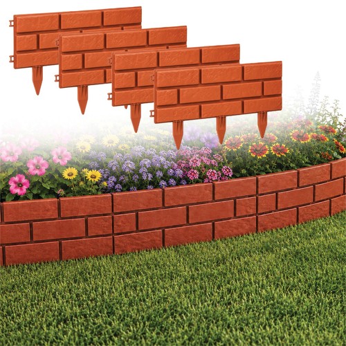 Terracotta red brick - brick, effect
