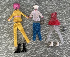 3 X Barbie Careers Outfits -