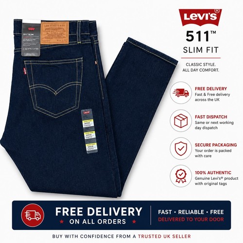 Levi 511 slim fit rinse - slim,