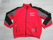 Vintage YAMAHA MILWAUKEE Monster Energy Clinton Racing Fleece Jacket M