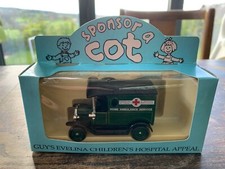 Lledo Diecast Sponsor A Cot Guys Evelins Hospital Van Nr Mint Boxed Model Car 