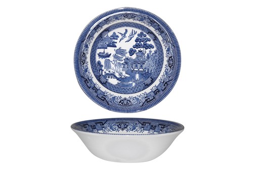 Churchill blue willow - -,