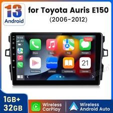 9" Android 13 Stereo Radio For Toyota Auris 2006-2012 Carplay GPS Sat Nav DAB+FM