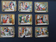 Set of 9 Victorian Snow White Seven Dwarves fairy tale scrap storyboard