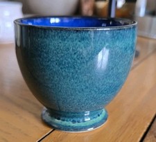 Denby Metz blue and green sugar bowl in excellent condition