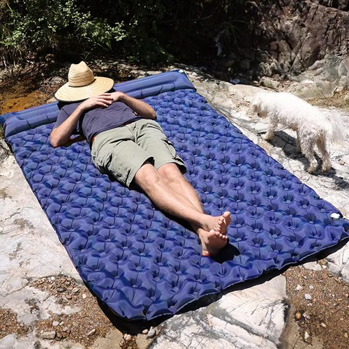 Double sleeping pad - double, inflatable