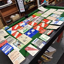 Vintage football programs - football,