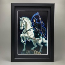 FRAMED DEATH & BINKY ART. PAUL