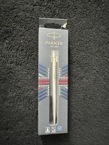 Parker pen jotter gold trim - jotter, b