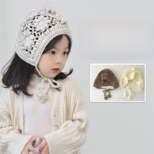 Crochet beret cap hollow - crochet,