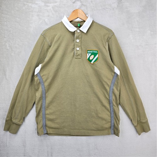 Vintage benetton rugby polo - rugby,