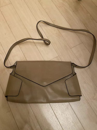 Zara leather crossbody - crossbody, clutch