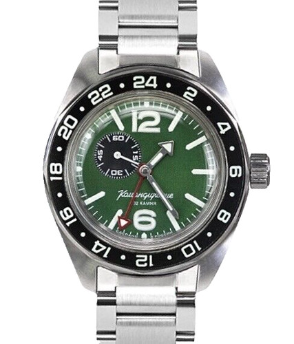 Vostok komandirskie 03097a gmt - komandirskie,