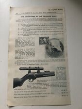 1930 print from parkers arms and accessories - parker hale optical sight set