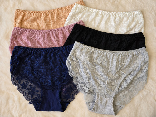 4pack ladies briefs - briefs, knickers
