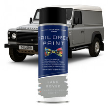 LAND ROVER ZAMBESI SILVER LRC737 DIRECT GLOSS COACH ENAMEL AEROSOL SPRAY PAINT
