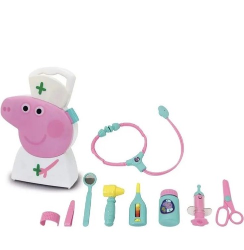 Peppa pig toy doctor - doctor,