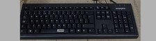  Keyboard Black Wired USB Zoostorm PK1100 (Standard) Portable for Desktop